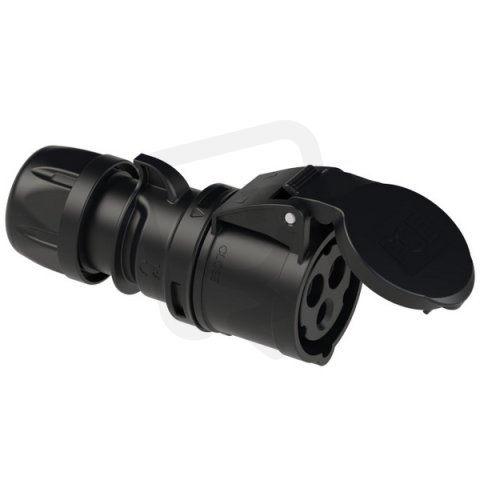 spojka 3P, 16A/230V, 6h, IP44, černá MIDNIGHT PCE PC-213-6x