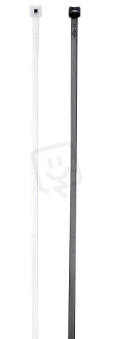 Vázací páska s jazýčkem černá 356 x 2,4 mm (100 ks) CIMCO 181737
