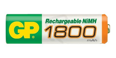 Nabíjecí tužková baterie AA GP NiMH 1800 mAh R6 1 ks