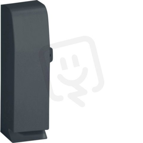 LSBN A 03277 Levá koncovka pro kanály TBN - černá IBOCO I-LSBN A 03277