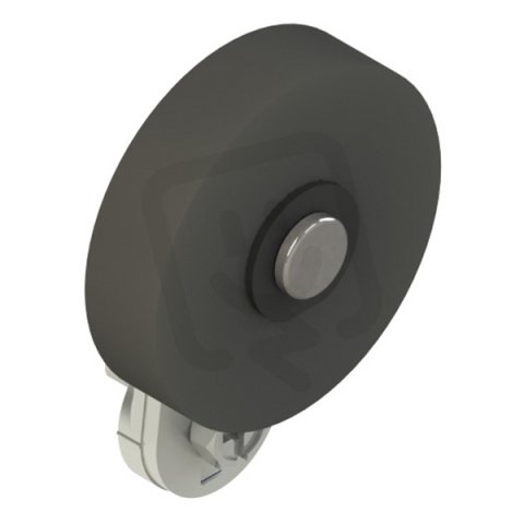 PIZZATO Přídavná kladka 1 x stavitelná, VFLE31-R5 s gum rolnou 40 mm, pro FR ...