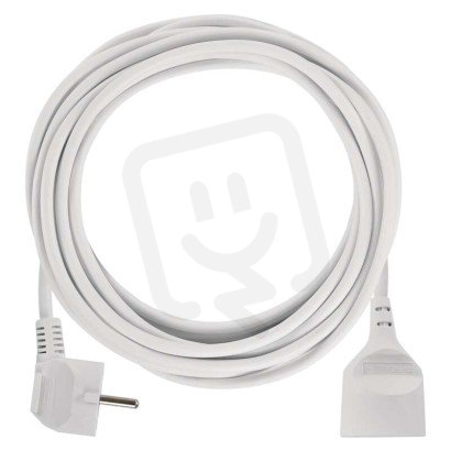 Prodlužovací kabel 7 m 1 zásuvka bílý PVC 1,5mm2 EMOS P0117R