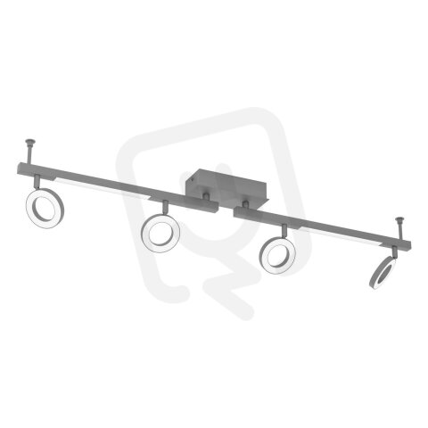 Bodové svítidlo CARDILLIO 2 LED černá/satén 19,4W IP20 EGLO 900516
