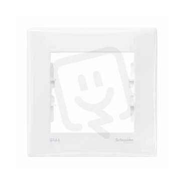 Schneider SDN5810121 Rámeček IP44 jednonásobný, polar