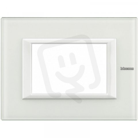 Legrand HA4803VBB BTAX RÁMEČEK 3M WHITE/SKLO