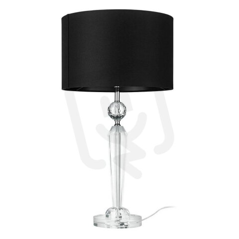 Stolní svítidlo PASIANO 1 1xE27 čirá/černá 40W IP20 EGLO 390158