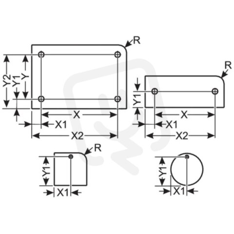 ALU/K 100x20 SW Elox R HF 2x3 0 MS1 0 MURRPLASTIK 8606126027
