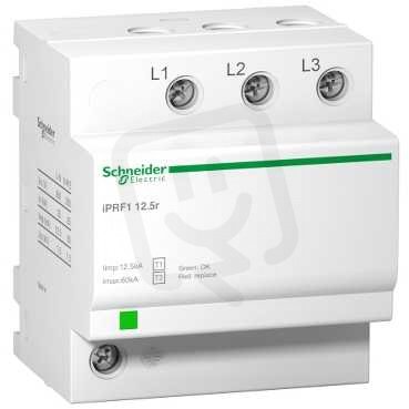 Schneider A9L16633 iPRF1 12,5r 3P svodič přepětí T1+T2