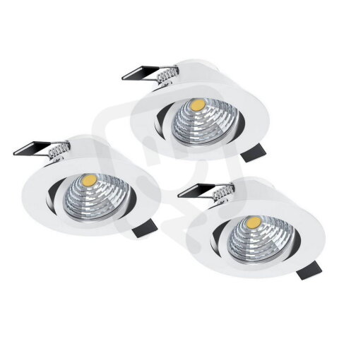 Zápustné svítidlo SALICETO SET 3XLED bílá 4000K BEWEGLICH 3X6W IP20 EGLO 33391