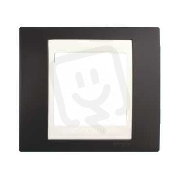 Unica Plus Krycí rámeček jednonásobný, Slate/Polar SCHNEIDER MGU6.002.877