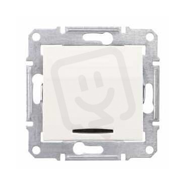 Sedna Přepínač střídavý orient. kontrolka 16A ř.6So Cream SCHNEIDER SDN1500223