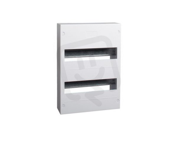 Plastová rozvodnice NOARK PXS 24 bez dveří, na omítku, IP30, 2 řady, 2x12 modulů