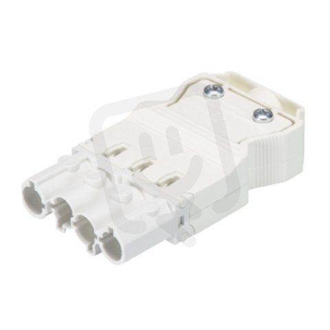 vidlice na kabel, 4-pól, šroubové svorky, gesis, černá WIELAND 92.944.3057.0