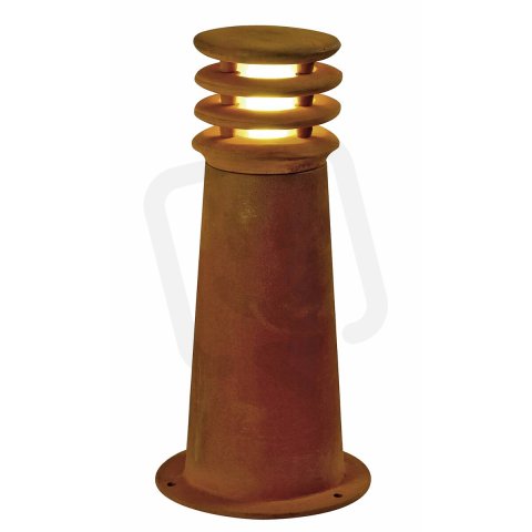 RUSTY 40 venkovní stojací lampa TC-DSE IP55 kulatá rezavé ocel 19/40cm max. 11 W