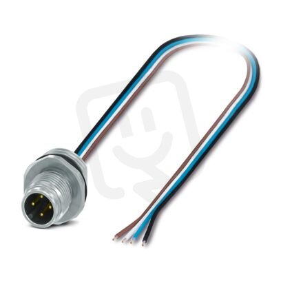 Přístrojový konektor zpředu stěny SACC-E-MS-4CON-M16/0,5 PP 1108117