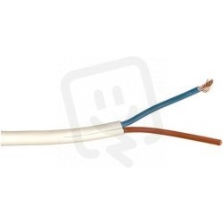 Silový kabel H03VV-F 2X0,5 B