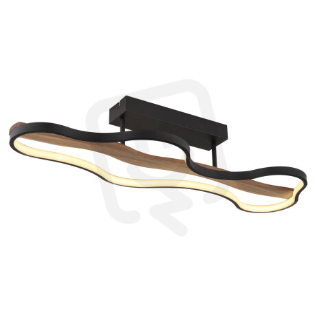 Stropní svítidlo BEZZY černá LED 30W 230V, 3750lm, 3000K GLOBO 67181D