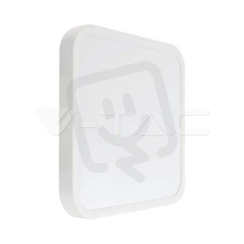 36W LED Dome Light Square Microwave Sens V-TAC SKU76681