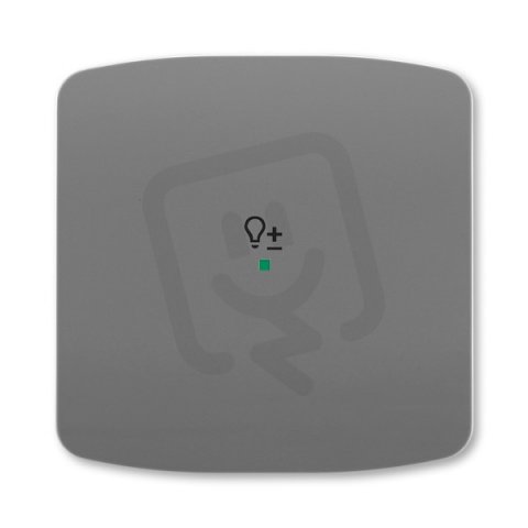 ABB Tango Kryt 1násobný symbol stmívání kouřová šedá 6220A-A01004 S2