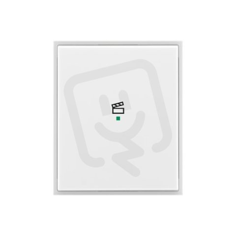 ABB Element,Time Kryt 1násobný symbol scény bílá/ledová bílá 6220E-A01003 01