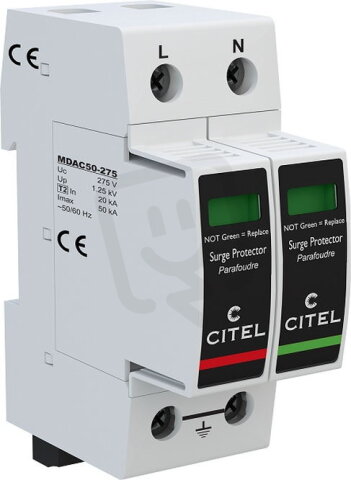 Přepěťová ochrana 2 AC DAC50S-11-275 CITEL 821110242