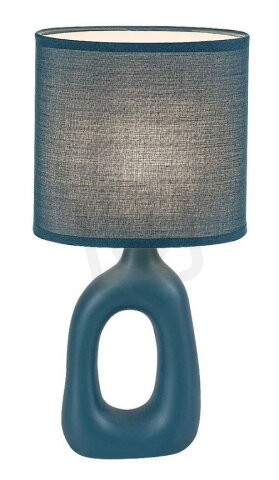Stolní lampa SYLIRA modrá E14 1x MAX 40W IP20 RABALUX 74072