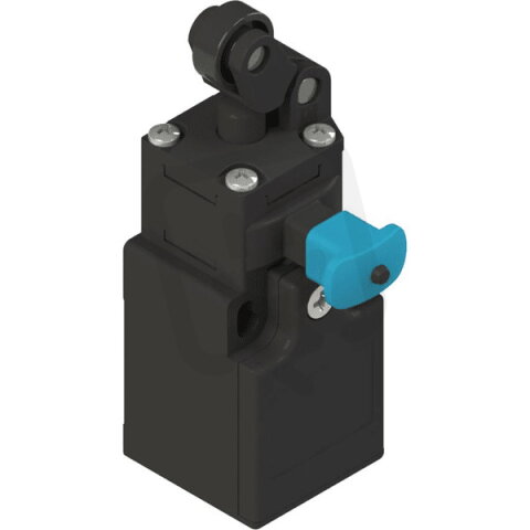 Koncový spínač s kladkou a čepem, jednos