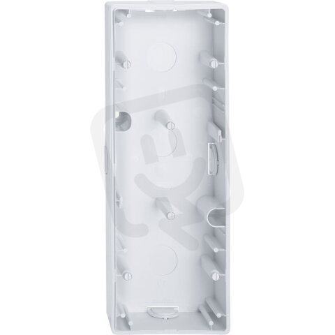 Nástěnná krabice, Merten M-Smart, trojnásobná, active white, lesklý plast
