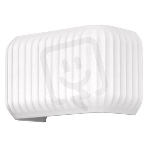 Decor Plaster Routes Wall 250 1XE27 White OSRAM 4099854454509