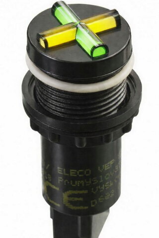 Ukazatel stavu SUS-01 Y/G 132DC 22mm žlutá/zelená ELECO 31111576