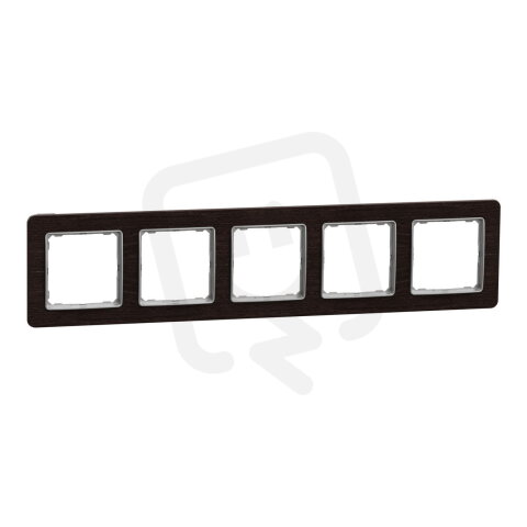 Rámeček pětinásobný Wenge,Sedna Design/Elements SCHNEIDER SDD381805U