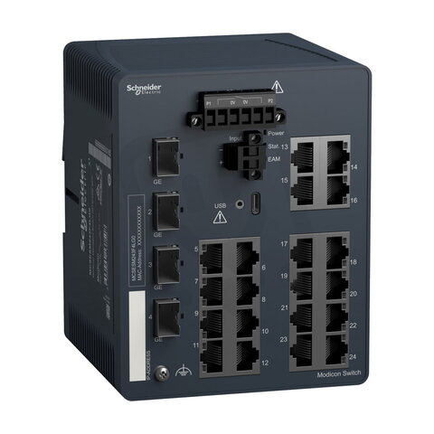 MCSESM243F4LG0 Modicon řízený přepínač 2