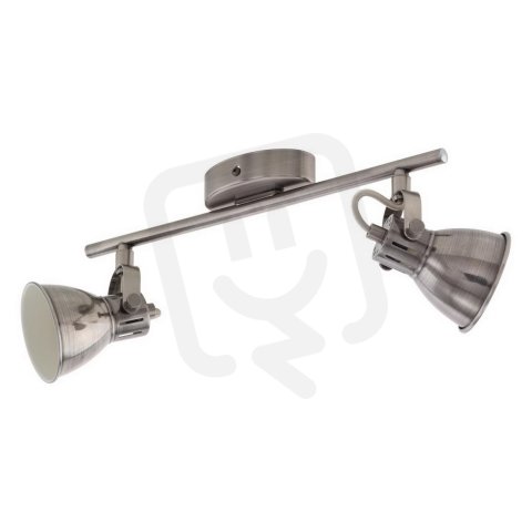 Bodové svítidlo SERAS nikl-antik/krémová 6W IP20 EGLO 96553