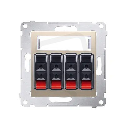 DGL34.01/44 Ctyřnásobná zásuvka reproduk