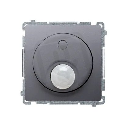 Spínač se senzorem pohybu 20-500W, Stříbro KONTAKT SIMON BMCR10T.01/43