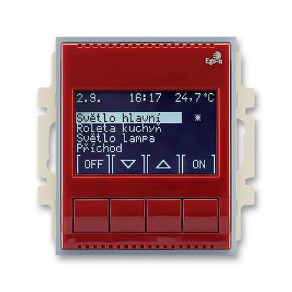 ABB Element,Ego-N 3273E-A98900 24 Snímač tlačítkový s LCD (Ego-n)