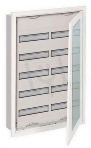 Zapuštěná rozvodnice ABB U52TE -120M s průhl. dveřmi