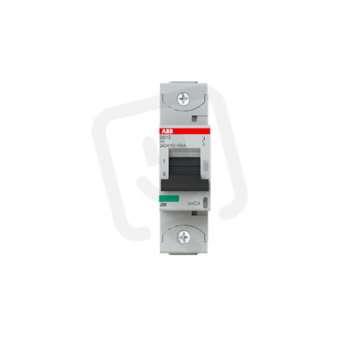 S801S-K63 jistič 1p char. K 63A s klecovou svorkou Icu 50kA ABB 2CCS861001R0597