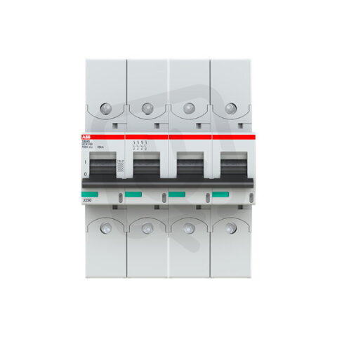 ABB S804S-UCK100-R jistič pro kabelové oko char. K 4P 100A 750V DC 50kA