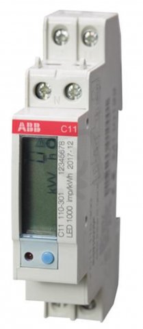 Elektroměr C11 110-301 40 A ABB 2CMA103572R1000
