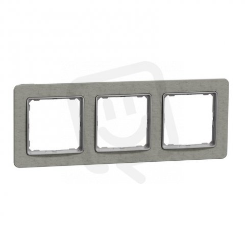 Sedna D/E Rámeček trojnásobný, Beton SCHNEIDER SDD390803