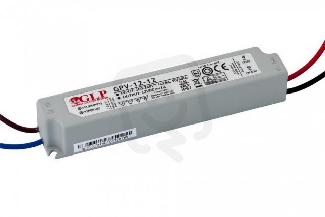 LED driver plastový DRIVER 12W/P IP67 (GPV-12) GREENLUX GXLD130