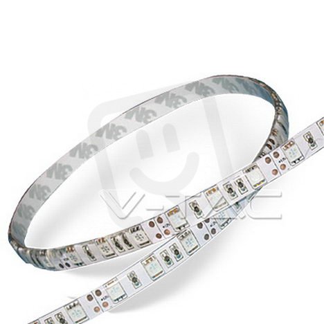 LED Strip SMD5050 60 LEDs Natural White Waterproof,10W/m4000K VT-5050 IP65