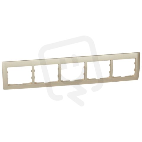 GALEA RÁMEČEK 5-NÁSOBNÝ HORIZONTÁLNÍ TITAN LEGRAND 771405