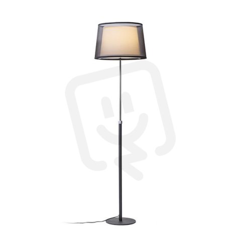 ESPLANADE stojanová černá/bílá chrom 230V E27 42W RENDL R12485