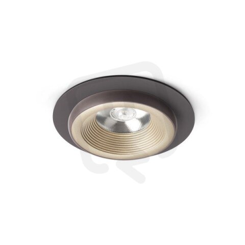 SHARM R I zápustná perleťová zlatá/hnědá 230V LED 10W 24° 3000K RENDL R13236