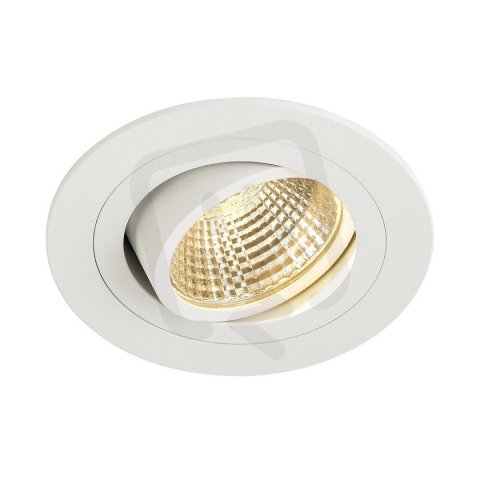 NEW TRIA LED DL ROUND downlight bílé matné 6W 38° 2700K vč.ovladače SLV 113871