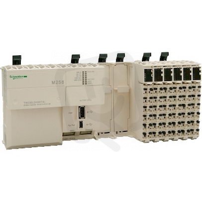 M258 Ethernet, RS232/RS485, 2 sloty pro    SCHNEIDER TM258LD42DT4L