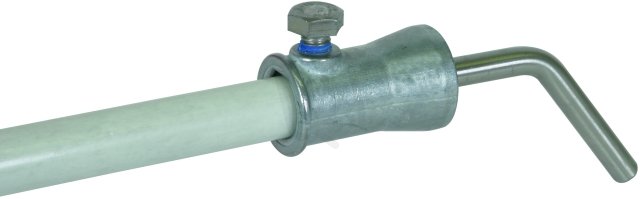 Upevňovací adaptér 130° nerez s objímkou odlitek Zn, D 16mm pro DEHNiso 106342