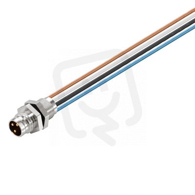 Kulatý zásuvný konektor SAIE-M8S-4-0.5U-FP-M8 WEIDMÜLLER 1078720000